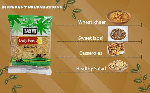 Wheat Daliya | Broken Wheat | Dalia | Wheat Porridge | Gehun Dalia | Gehoo Daliya