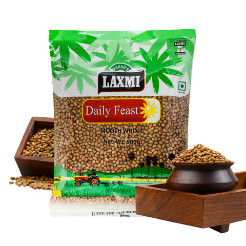 Combo Green Peas & Whole Muth pack of 500g