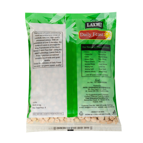 Combo of Big Brown Chana & Kabuli Chana | Pack of 500 gm Each