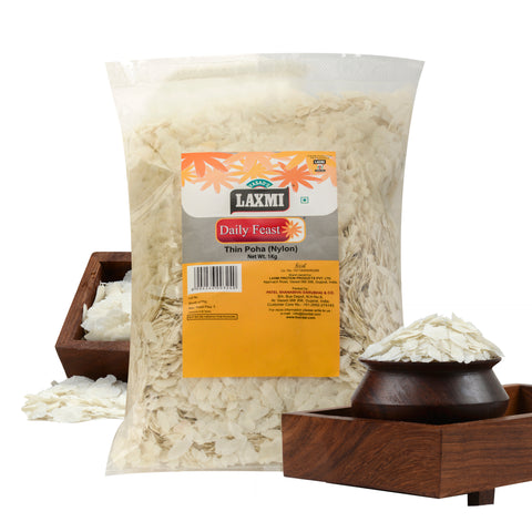 Laxmi Daily Feast Nylon Poha, 500 g