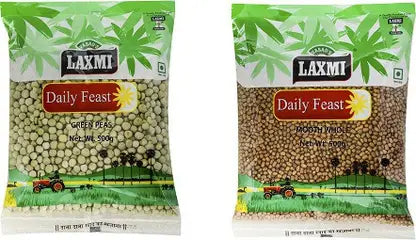 Combo Green Peas & Whole Muth pack of 500g