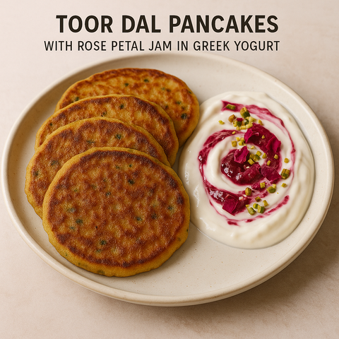 Toor Dal Pancakes