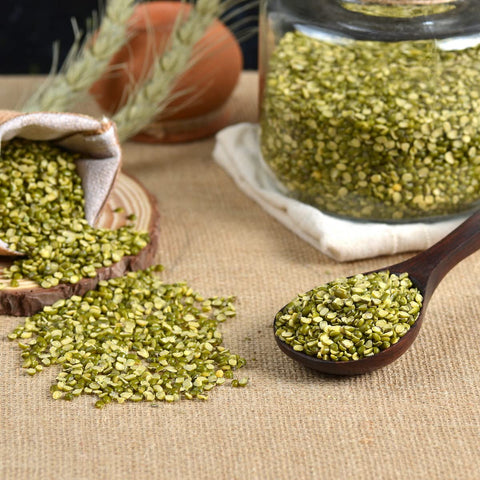 Moong Dal Split/Chilka Big 500gm | Mung Fada | Green Gram Split for Sprouting