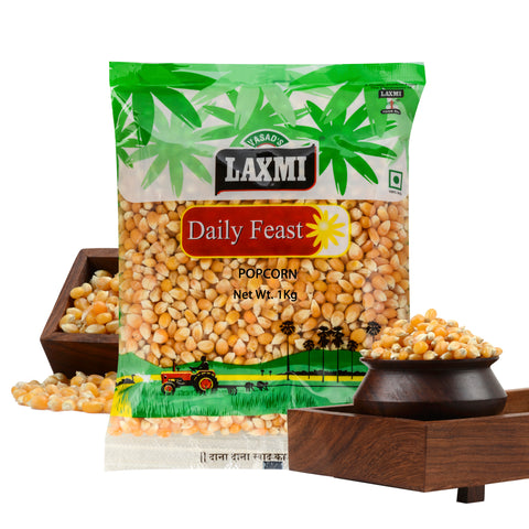 Popcorn Makka Seeds 500 gm | Imported Popcorn Kernels | Makai | Butterfly Pop Corn Maize
