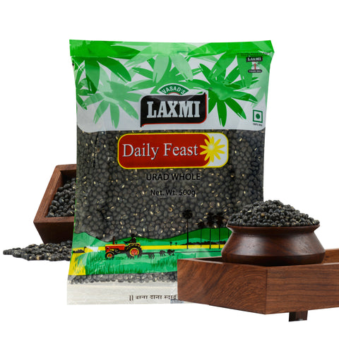 Whole Black Urad | Kali adad Daal | Urid Beans | Black Lentils